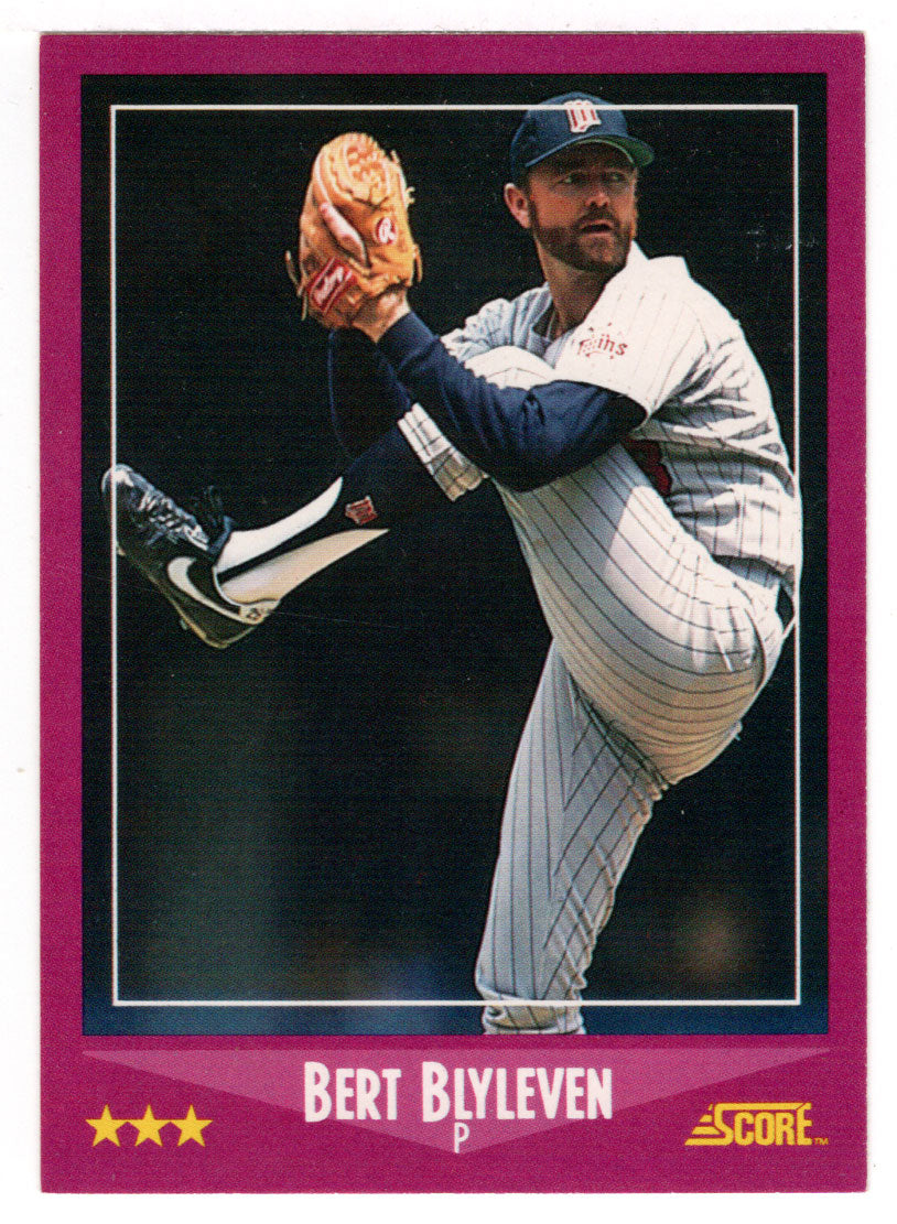 Bert Blyleven - Minnesota Twins (MLB Baseball Card) 1988 Score # 90 Mint