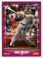 Greg Walker - Chicago White Sox (MLB Baseball Card) 1988 Score # 93 Mint