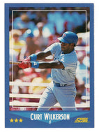 Curt Wilkerson - Texas Rangers (MLB Baseball Card) 1988 Score # 127 Mint