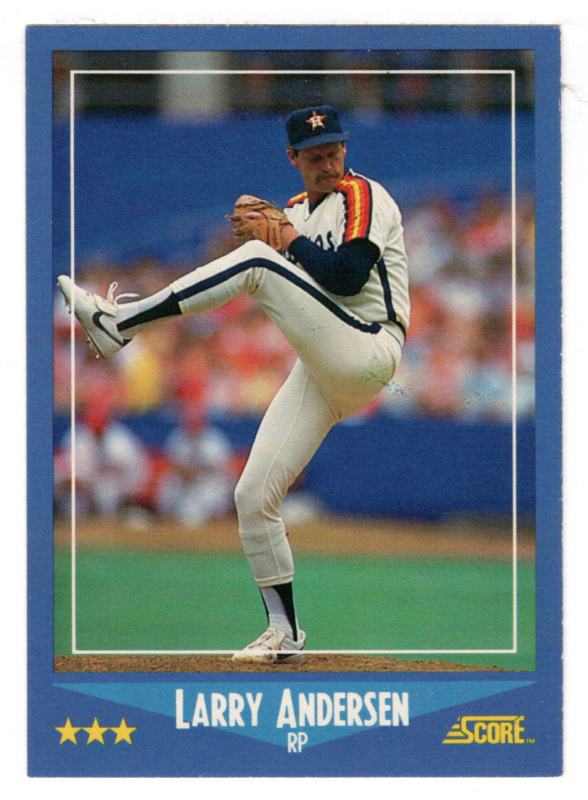 Larry Andersen - Houston Astros (MLB Baseball Card) 1988 Score # 133 Mint