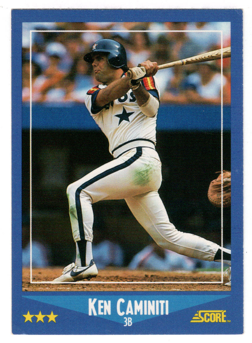 Ken Caminiti RC - Houston Astros (MLB Baseball Card) 1988 Score # 164 Mint
