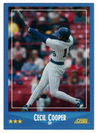 Cecil Cooper - Milwaukee Brewers (MLB Baseball Card) 1988 Score # 169 Mint