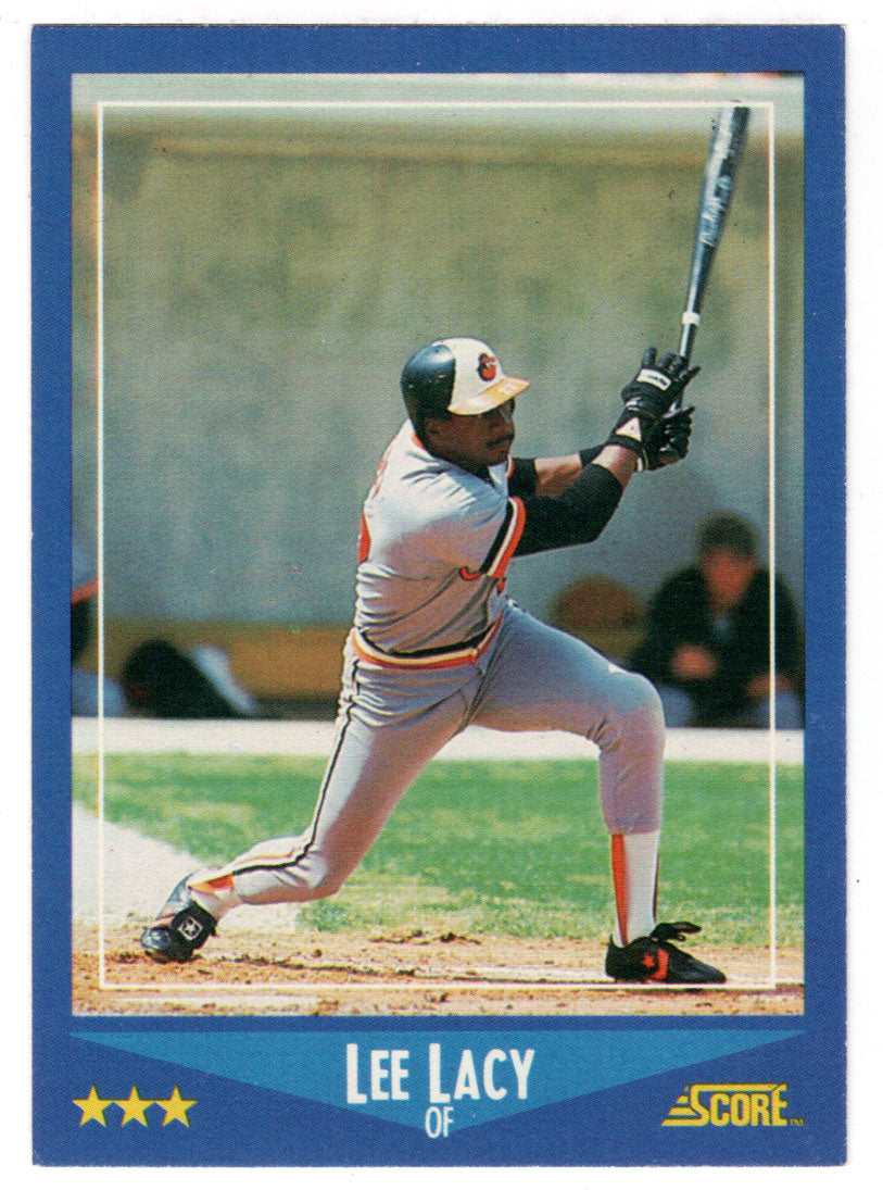 Lee Lacy - Baltimore Orioles (MLB Baseball Card) 1988 Score # 173 Mint