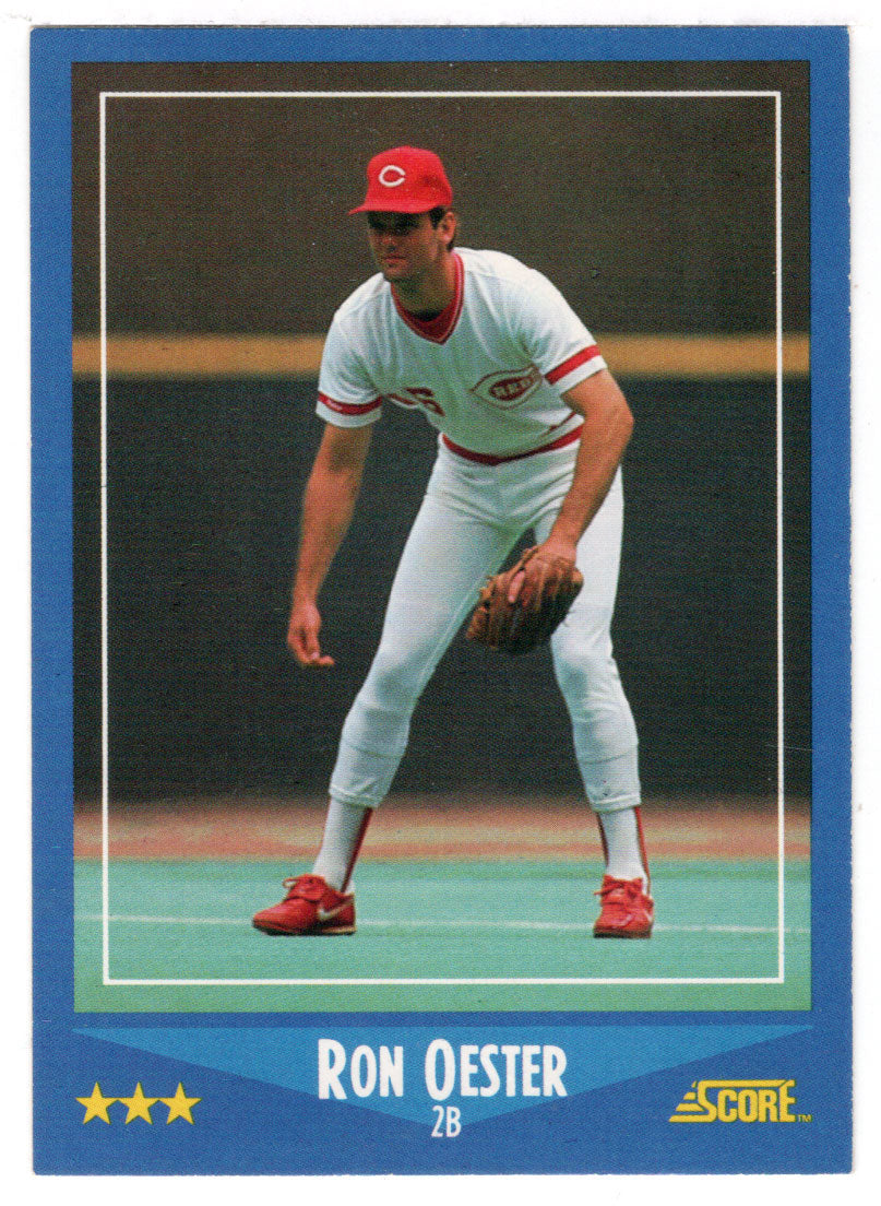 Ron Oester - Cincinnati Reds (MLB Baseball Card) 1988 Score # 183 Mint