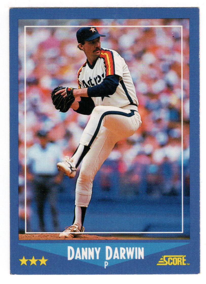Danny Darwin - Houston Astros (MLB Baseball Card) 1988 Score # 184 Mint
