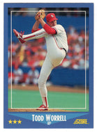 Todd Worrell - St. Louis Cardinals (MLB Baseball Card) 1988 Score # 202 Mint