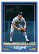 Greg Gagne - Minnesota Twins (MLB Baseball Card) 1988 Score # 214 Mint