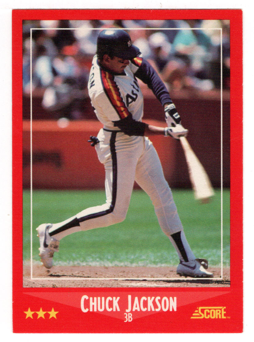 Chuck Jackson - Houston Astros (MLB Baseball Card) 1988 Score # 222 Mint