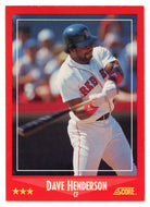 Dave Henderson - San Francisco Giants (MLB Baseball Card) 1988 Score # 228 Mint