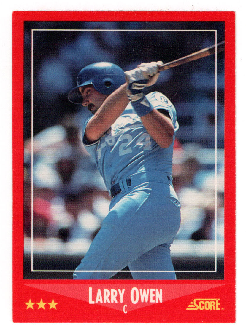 Larry Owen - Kansas City Royals (MLB Baseball Card) 1988 Score # 230 Mint