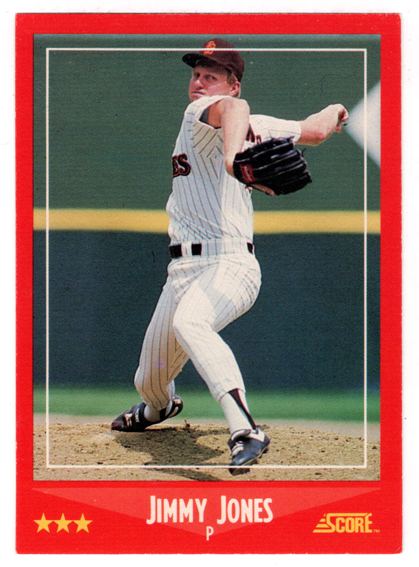 Jimmy Jones - San Diego Padres (MLB Baseball Card) 1988 Score # 246 Mint