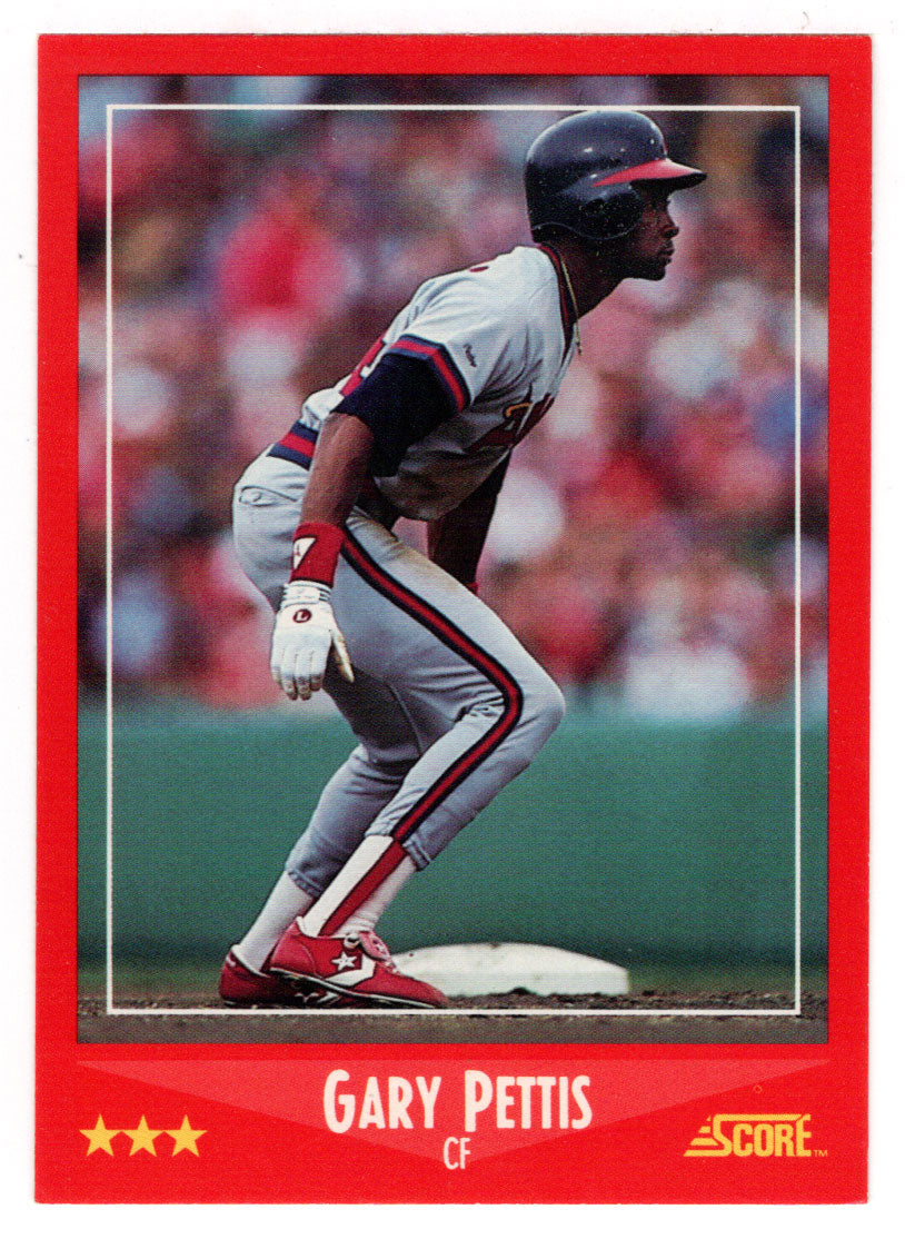 Gary Pettis - California Angels (MLB Baseball Card) 1988 Score # 255 Mint