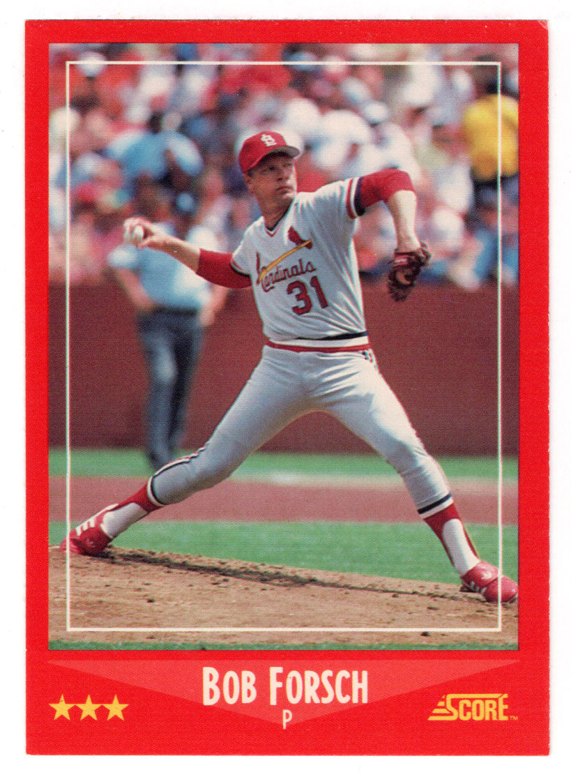Bob Forsch - St. Louis Cardinals (MLB Baseball Card) 1988 Score # 264 Mint