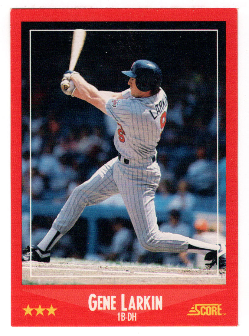Gene Larkin RC - Minnesota Twins (MLB Baseball Card) 1988 Score # 276 Mint