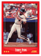Terry Puhl - Houston Astros (MLB Baseball Card) 1988 Score # 282 Mint
