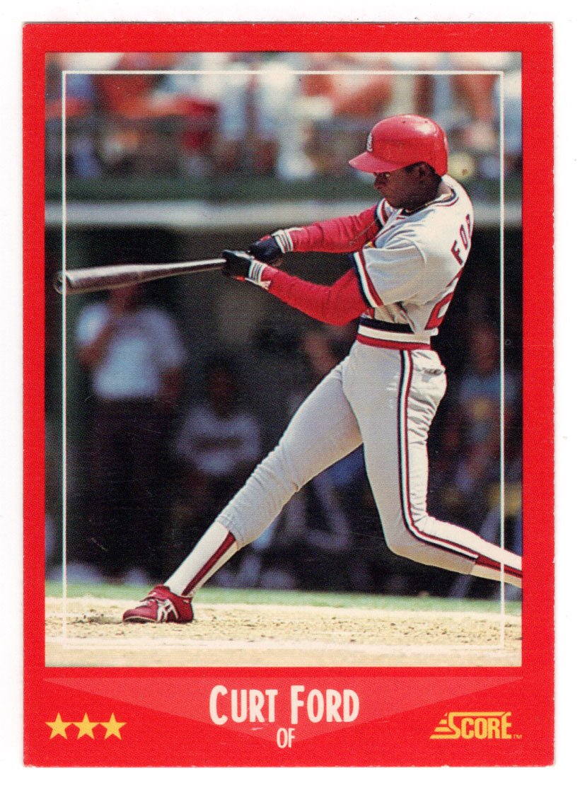 Curt Ford - St. Louis Cardinals (MLB Baseball Card) 1988 Score # 288 Mint