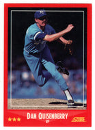 Dan Quisenberry - Kansas City Royals (MLB Baseball Card) 1988 Score # 290 Mint