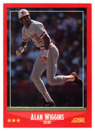 Alan Wiggins - Baltimore Orioles (MLB Baseball Card) 1988 Score # 291 Mint