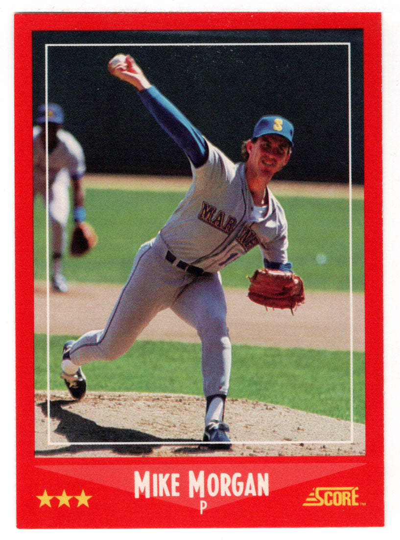 Mike Morgan - Seattle Mariners (MLB Baseball Card) 1988 Score # 295 Mint