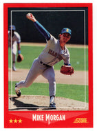 Mike Morgan - Seattle Mariners (MLB Baseball Card) 1988 Score # 295 Mint