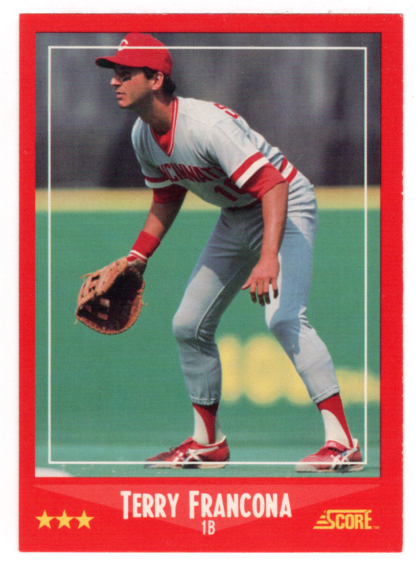 Terry Francona - Cincinnati Reds (MLB Baseball Card) 1988 Score # 297 Mint
