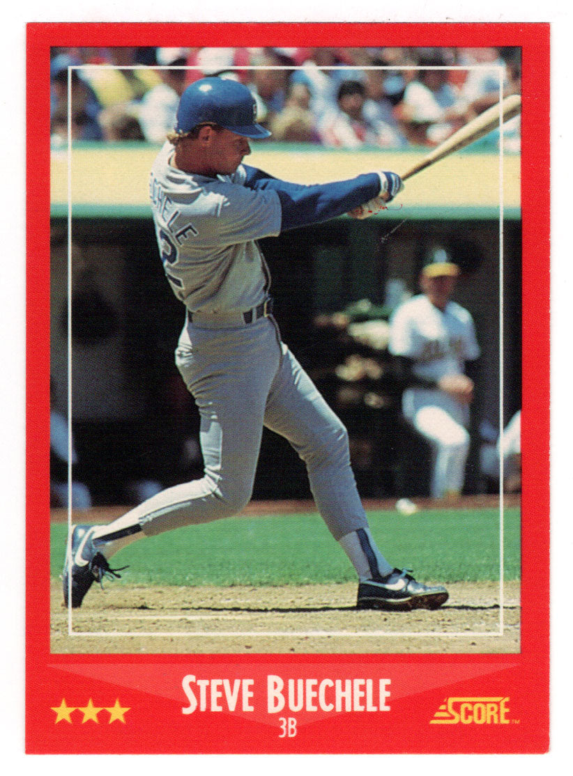 Steve Buechele - Texas Rangers (MLB Baseball Card) 1988 Score # 306 Mint