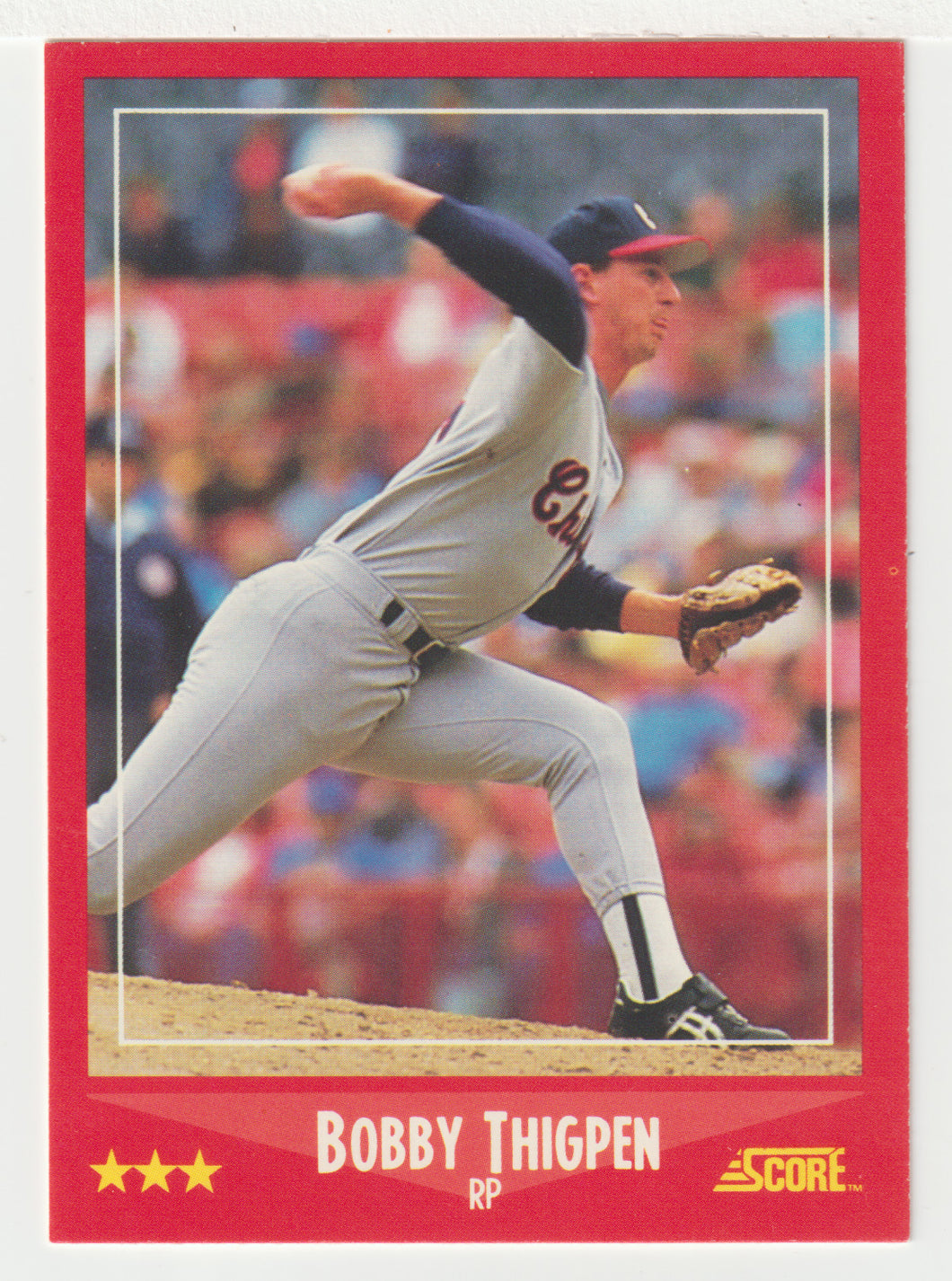 Bobby Thigpen - Chicago White Sox (MLB Baseball Card) 1988 Score # 307 Mint