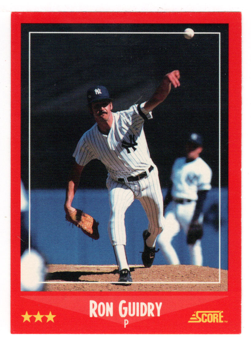 Ron Guidry - New York Yankees (MLB Baseball Card) 1988 Score # 310 Mint