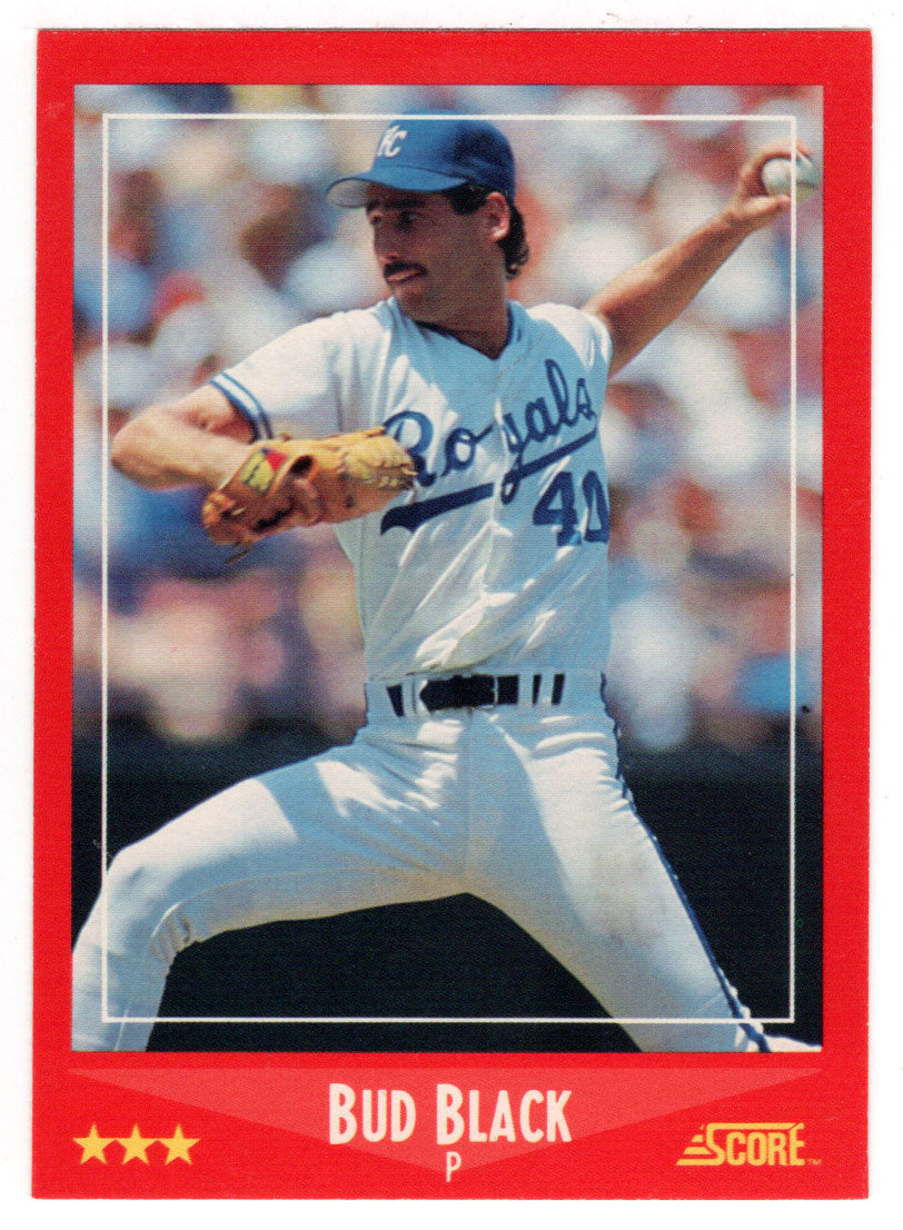 Bud Black - Kansas City Royals (MLB Baseball Card) 1988 Score # 313 Mint