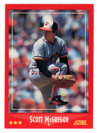 Scott McGregor - Baltimore Orioles (MLB Baseball Card) 1988 Score # 315 Mint
