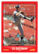 Lee Guetterman - Seattle Mariners (MLB Baseball Card) 1988 Score # 323 Mint