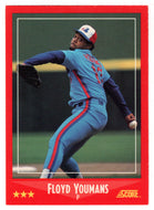 Floyd Youmans - Montreal Expos (MLB Baseball Card) 1988 Score # 327 Mint