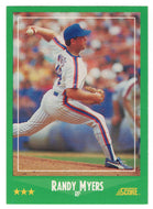 Randy Myers - New York Mets (MLB Baseball Card) 1988 Score # 336 Mint