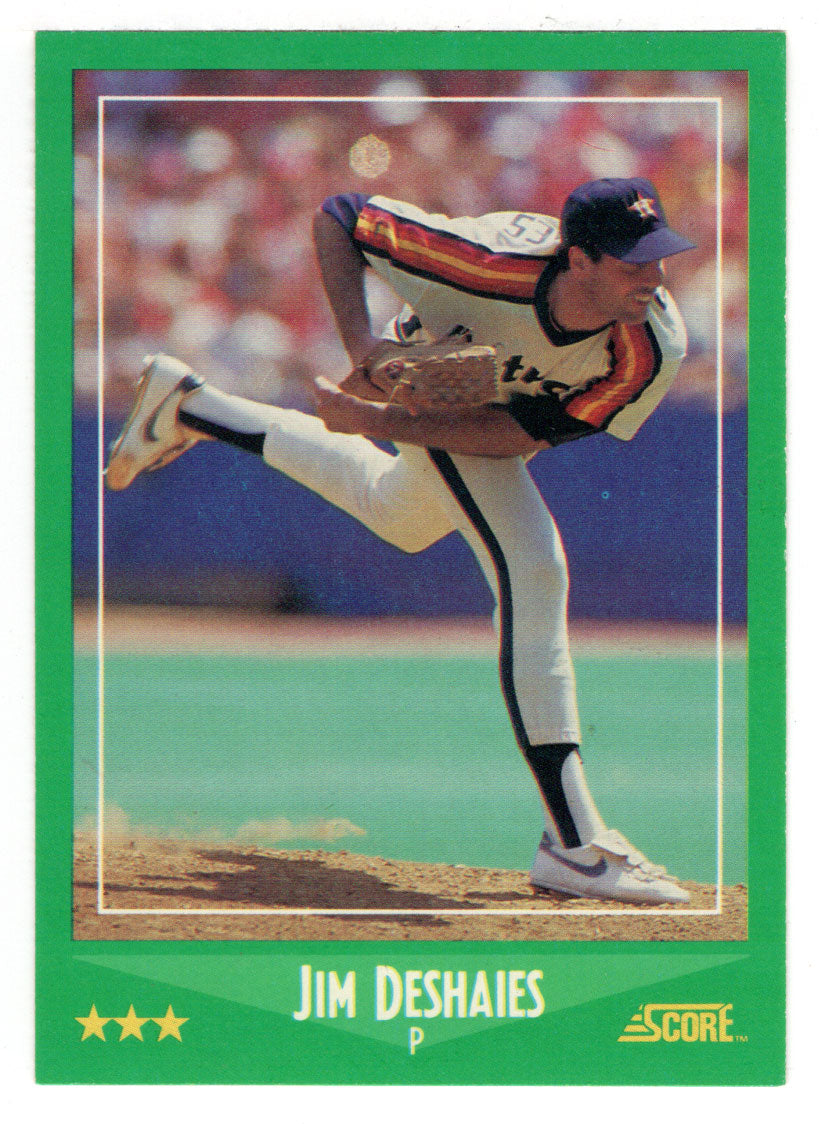 Jim Deshaies - Houston Astros (MLB Baseball Card) 1988 Score # 354 Mint