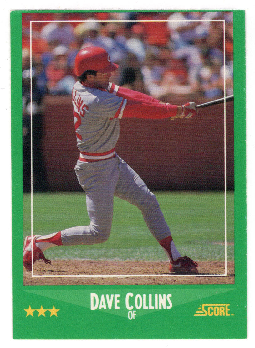 Dave Collins - Cincinnati Reds (MLB Baseball Card) 1988 Score # 371 Mint