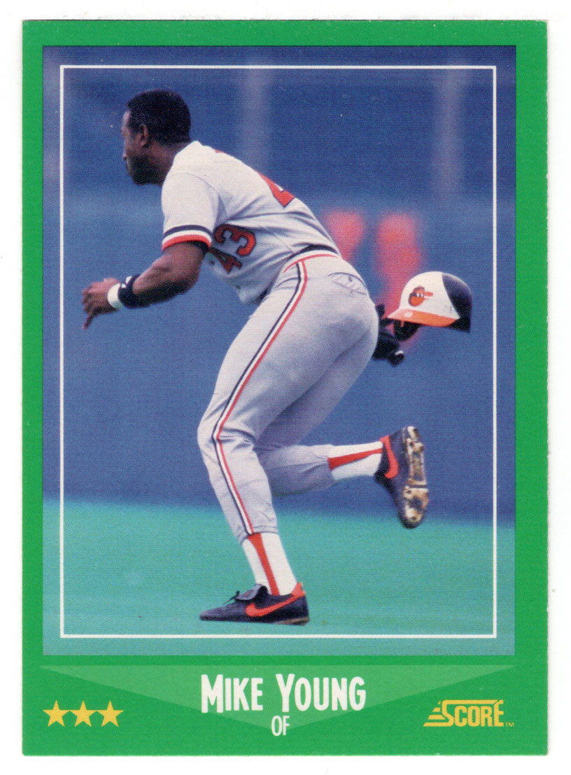 Mike Young - Baltimore Orioles (MLB Baseball Card) 1988 Score # 393 Mint