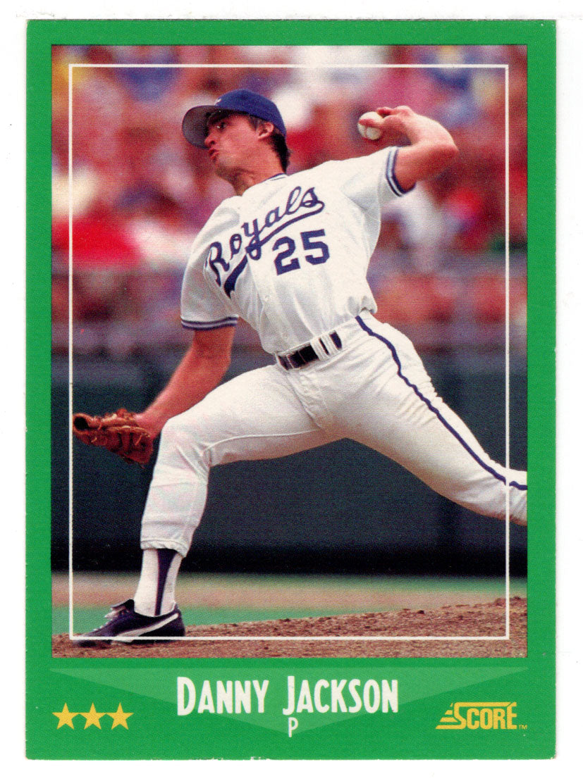 Danny Jackson - Kansas City Royals (MLB Baseball Card) 1988 Score # 398 Mint