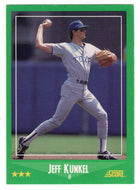 Jeff Kunkel - Texas Rangers (MLB Baseball Card) 1988 Score # 407 Mint