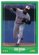 Ken Dixon - Baltimore Orioles (MLB Baseball Card) 1988 Score # 411 Mint
