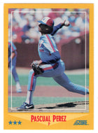 Pascual Perez - Montreal Expos (MLB Baseball Card) 1988 Score # 459 Mint