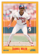 Darrell Miller - California Angels (MLB Baseball Card) 1988 Score # 463 Mint