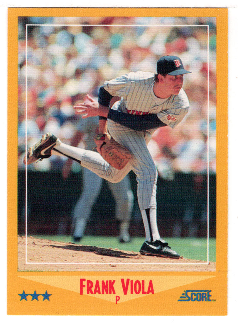 Frank Viola - Minnesota Twins (MLB Baseball Card) 1988 Score # 475 Mint