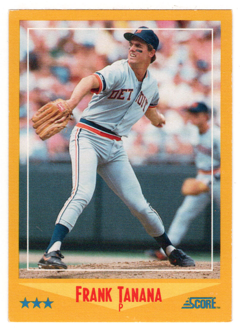 Frank Tanana - Detroit Tigers (MLB Baseball Card) 1988 Score # 490 Mint