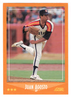 Juan Agosto - Houston Astros (MLB Baseball Card) 1988 Score # 558 Mint