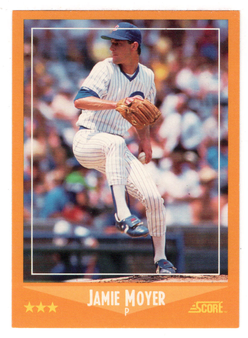 Jamie Moyer - Chicago Cubs (MLB Baseball Card) 1988 Score # 573 Mint