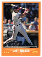Andy Allanson - Cleveland Indians (MLB Baseball Card) 1988 Score # 586 Mint