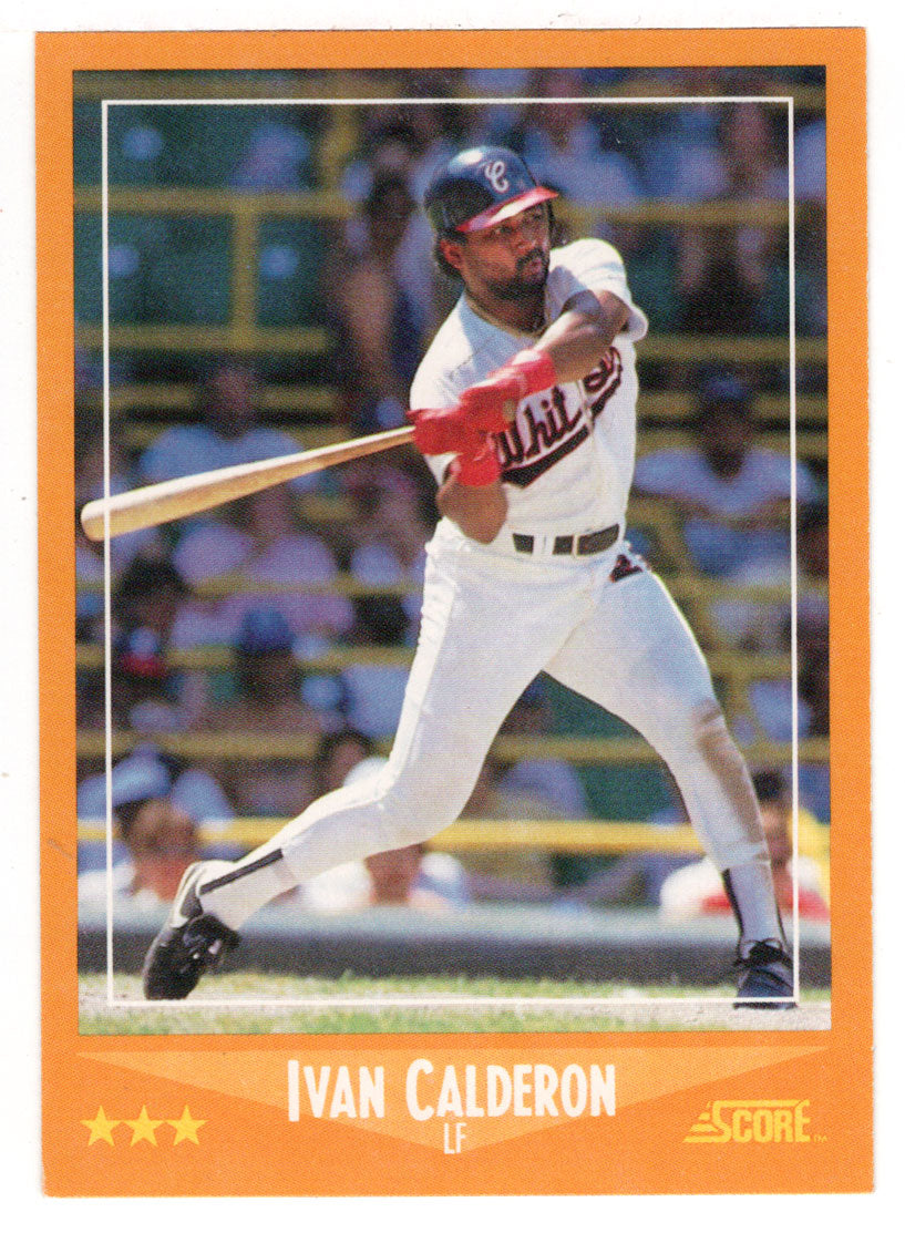 Ivan Calderon - Chicago White Sox (MLB Baseball Card) 1988 Score # 607 Mint