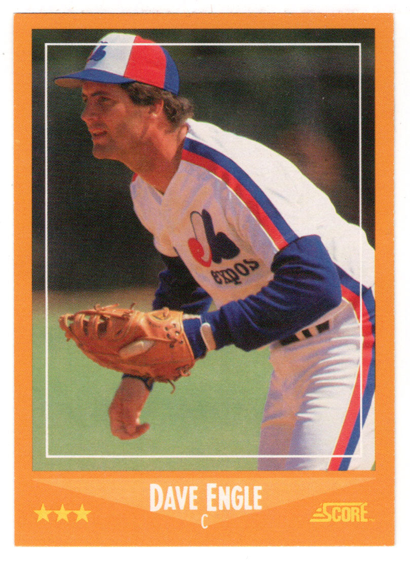 Dave Engle - Montreal Expos (MLB Baseball Card) 1988 Score # 617 Mint