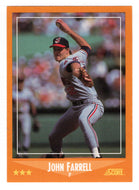 John Farrell RC - Cleveland Indians (MLB Baseball Card) 1988 Score # 620 Mint