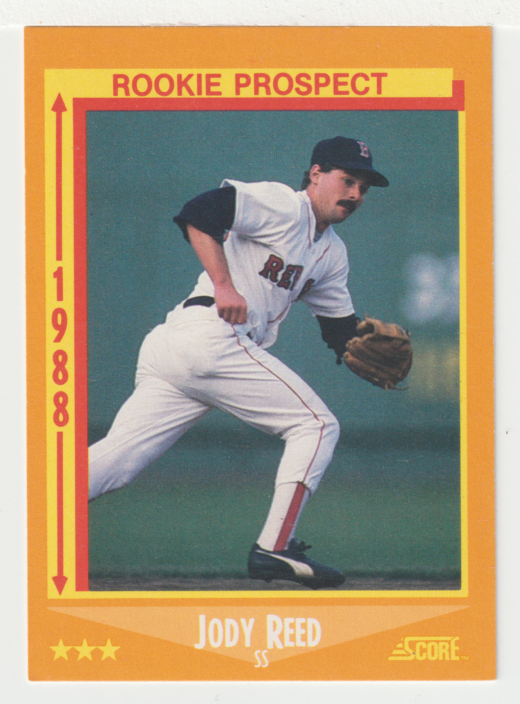 Jody Reed RC - Boston Red Sox - Rookie Prospect (MLB Baseball Card) 1988 Score # 625 Mint